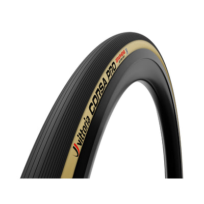 Cubierta Vittoria Carretera Corsa PRO Plegable Cámara G2 Crema/Negro #2