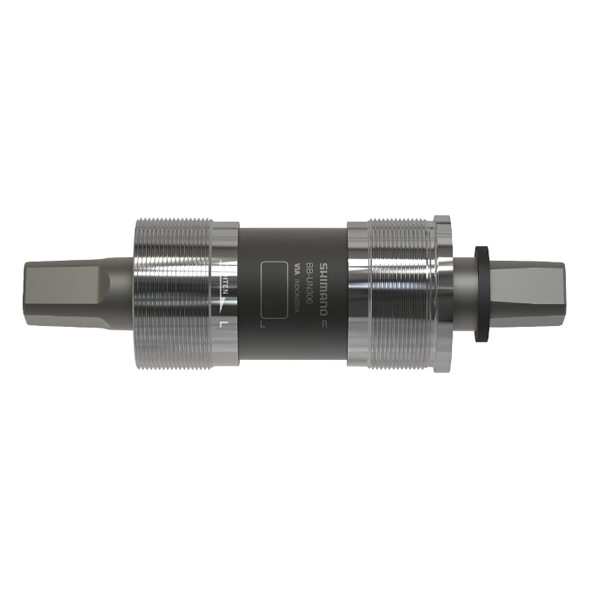 Eje Pedalier Shimano Bsa BB-UN300 Cuadradillo Ll123 Negro