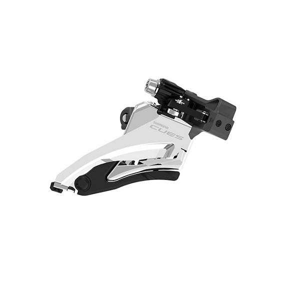 Desviador Delantero Shimano CUES P-FD-U6000-M Doble Side Swing Tipo Banda L 34.9mm 10/11v Gris