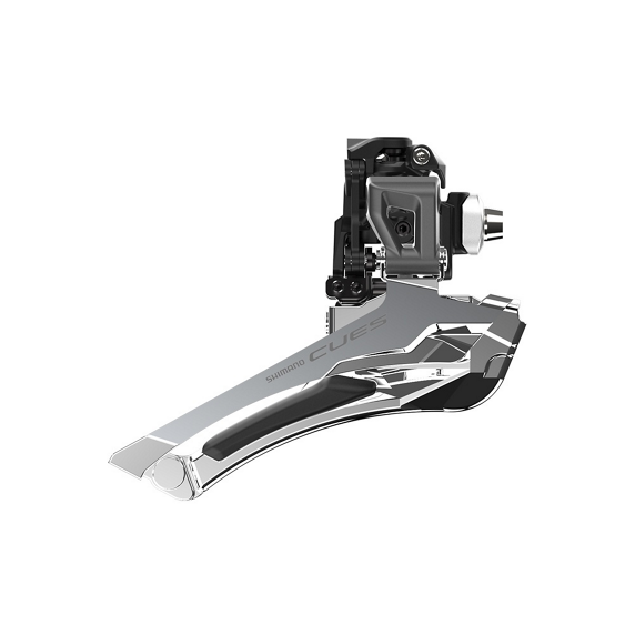 Desviador Delantero Shimano CUES FD-U6030-F Doble Down Swing Soldado Gris