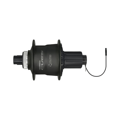 Buje Trasero Shimano CUES FH-U6060 AUTO SHIFT Freno Disco Center Lock 11/10v 142/36 Negro
