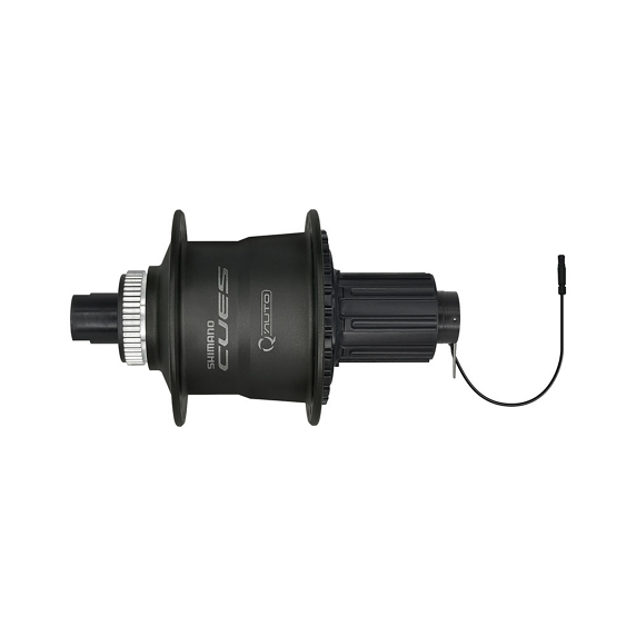 Buje Trasero Shimano CUES FH-U6060 AUTO SHIFT Freno Disco Center Lock 11/10v 142/36 Negro