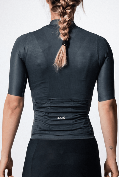 Zaik Maillot Manga Corta Essence Mujer Dark Grey #3