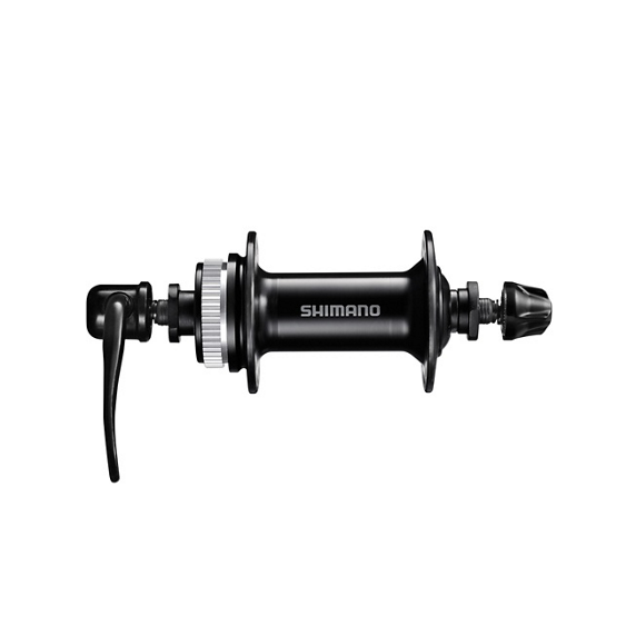 Buje Delantero Shimano CUES HB-QC300 Freno Disco Center Lock 100/28 Negro
