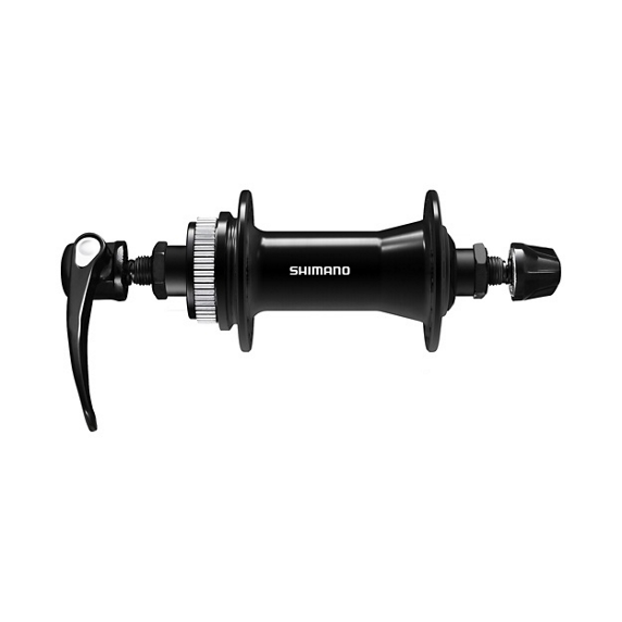 Buje Delantero Shimano CUES HB-QC400 Freno Disco Center Lock 100/32 Negro