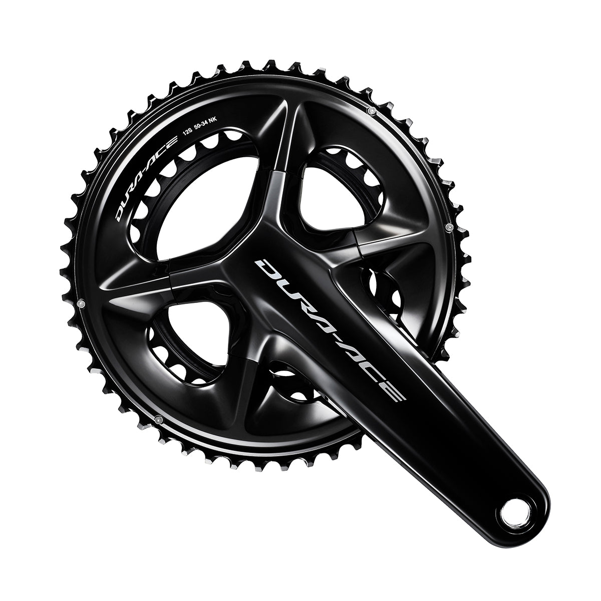 Juego Bielas Potenciómetro Shimano Dura-Ace FC-R9200-P 12v Sin Plato Negro