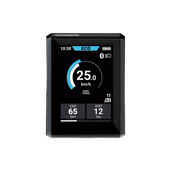 Cyclocomputer Shimano SC-EN610 Sistema E-Tube Negro