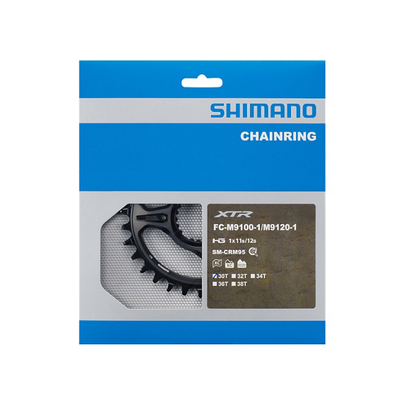 Plato Shimano XTR SM-CRM95 12v Negro #2