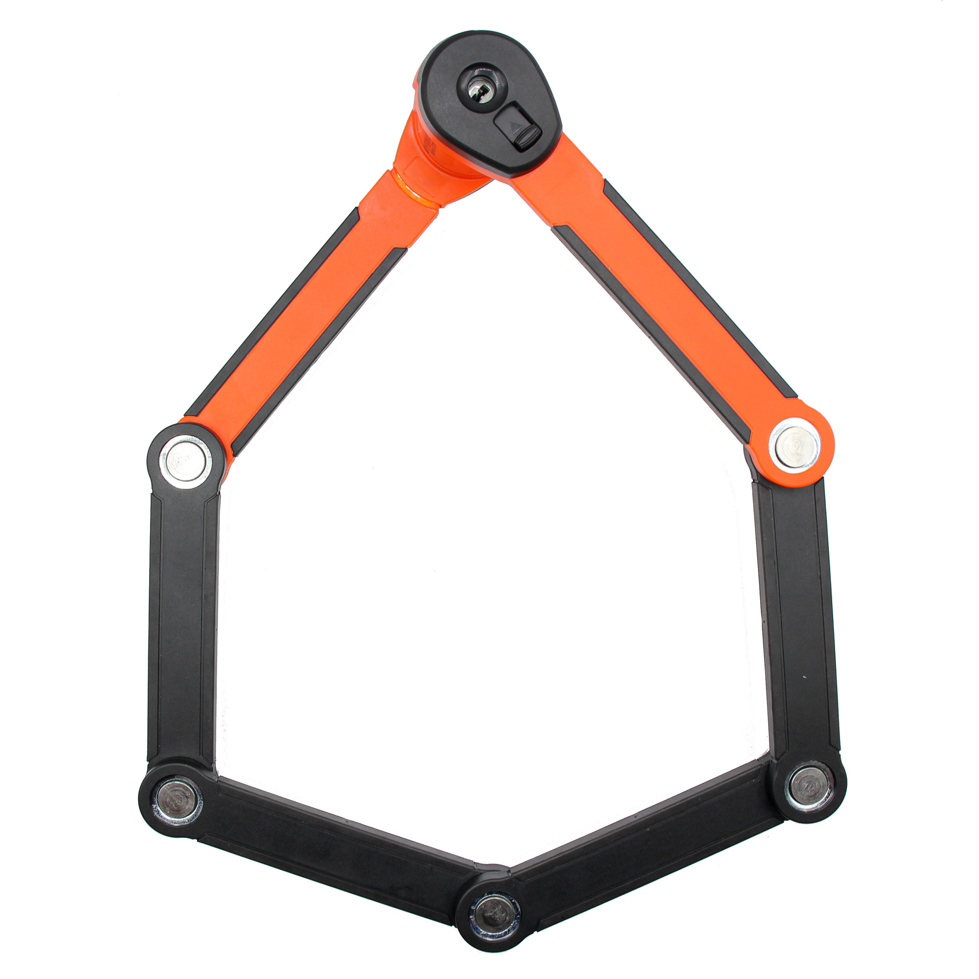 Kryptonite Antirrobo Plegable Evolution 790 6mmx90cm Naranja/Negro #3