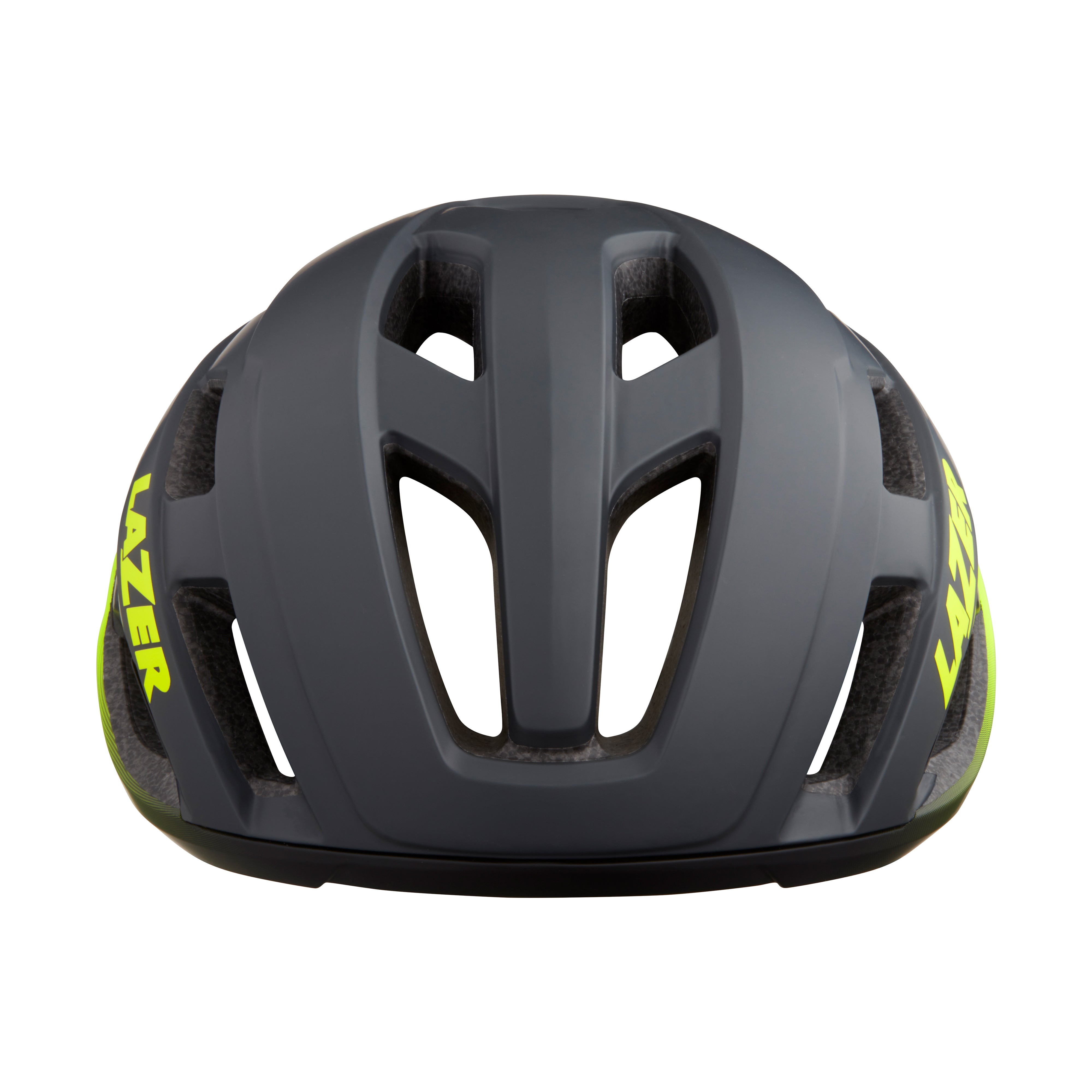 Casco Lazer Strada KC CE-CPSC Unisex Matte Dark Grey Flash Yellow #2