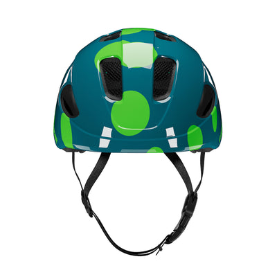 Casco Lazer Nutz 2.0 KC CE-CPSC Niño Green Dots #3