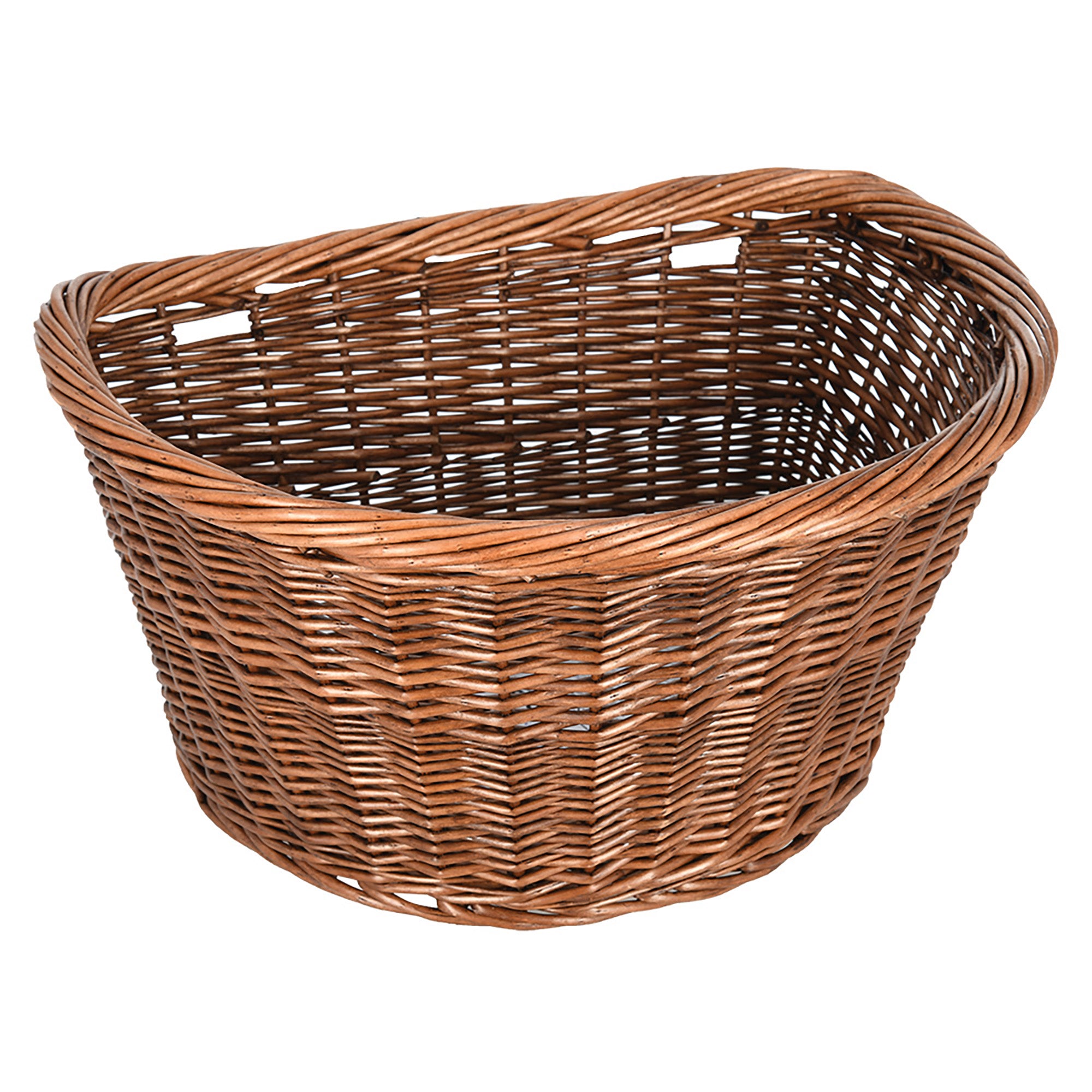 Cesta Delantera Oxford Trinity Deluxe Forma D 18 Sin Correas Marrón #2