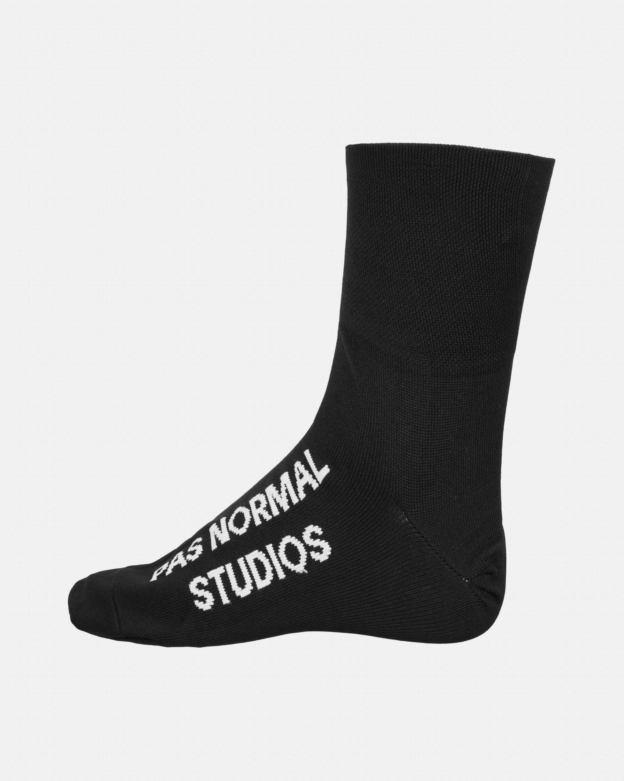 Cubrecalcetines Logo Pas Normal Studios Negro