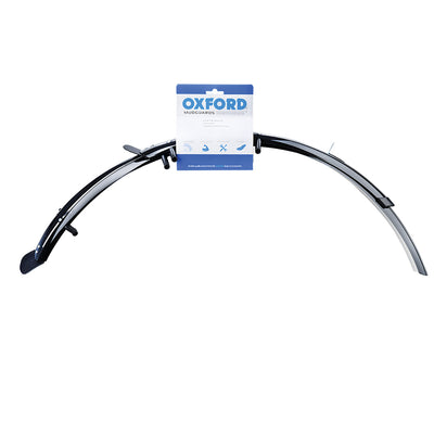 Guardabarros Oxford Mudstop Hybrid 56mm 700C/27 Negro #3