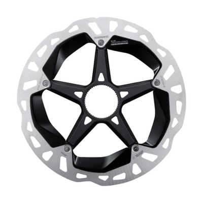 Disco Freno Shimano RT-MT900 Center Lock Ice Technologies Freeza 180mm Negro/Gris
