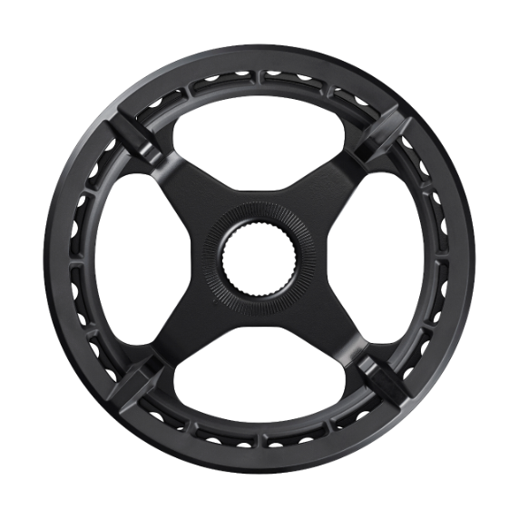 Plato Shimano Steps SM-CRE50 Guia Cadena 1x Negro