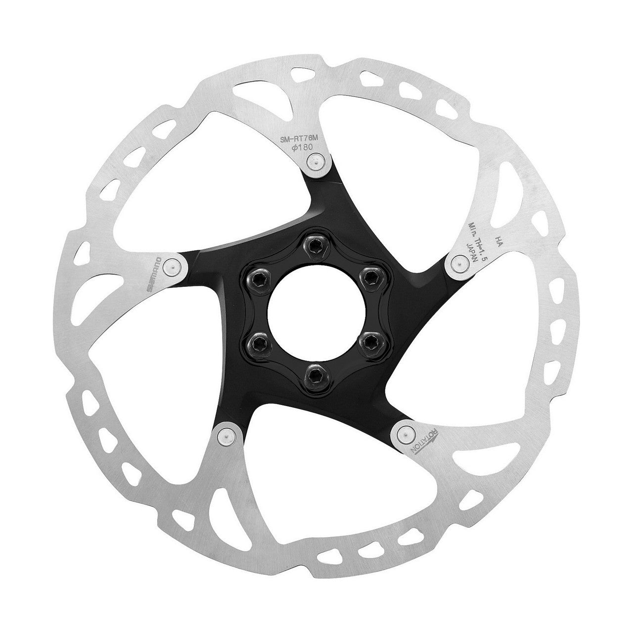 Disco Freno Shimano SM-RT76 180mm 6-Screws 2 Pieces
