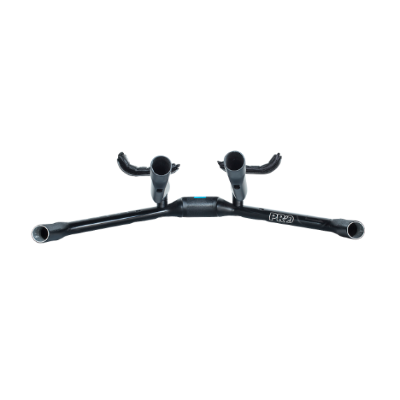 Manillar Triatlón PRO Missile Evo Carbon Almohadillas Anchas Negro #2