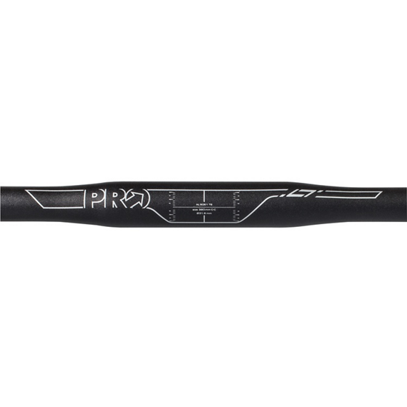 Manillar Carretera PRO LT Compact Aluminio 31.8mm Negro #4