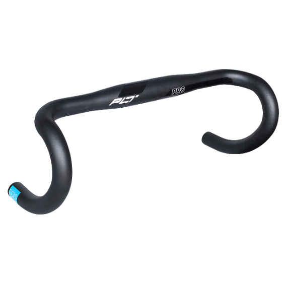 Manillar Carretera PRO PLT Compact Aluminio 31.8mm Negro