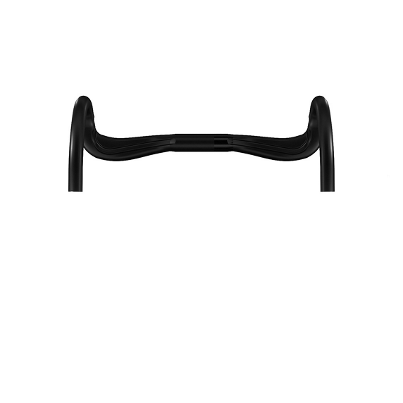 Manillar Carretera PRO PLT Ergo Carbon 31.8mm 130mm 73mm Negro #5