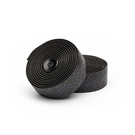 Cinta Manillar PRO Peaked Team 2.5mm Black Blue PU