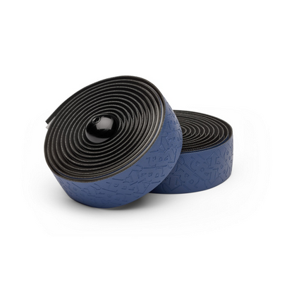 Cinta Manillar PRO Pursuit Team Negro/Azul Degradado PU 3 mm
