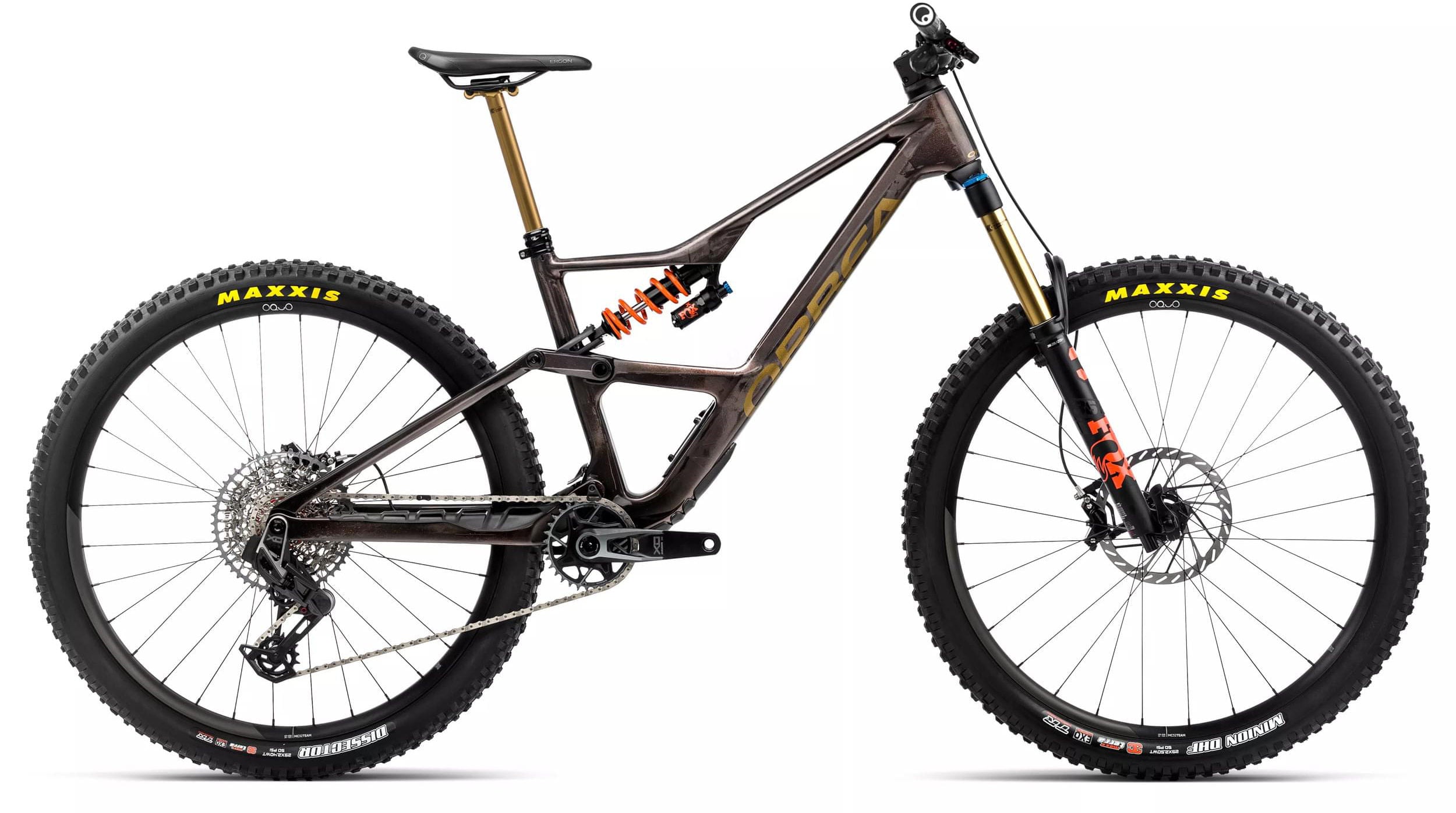 Orbea Occam Lt M-Team 2024 Cosmic Carbon View/Metallic Olive Green Gloss #2