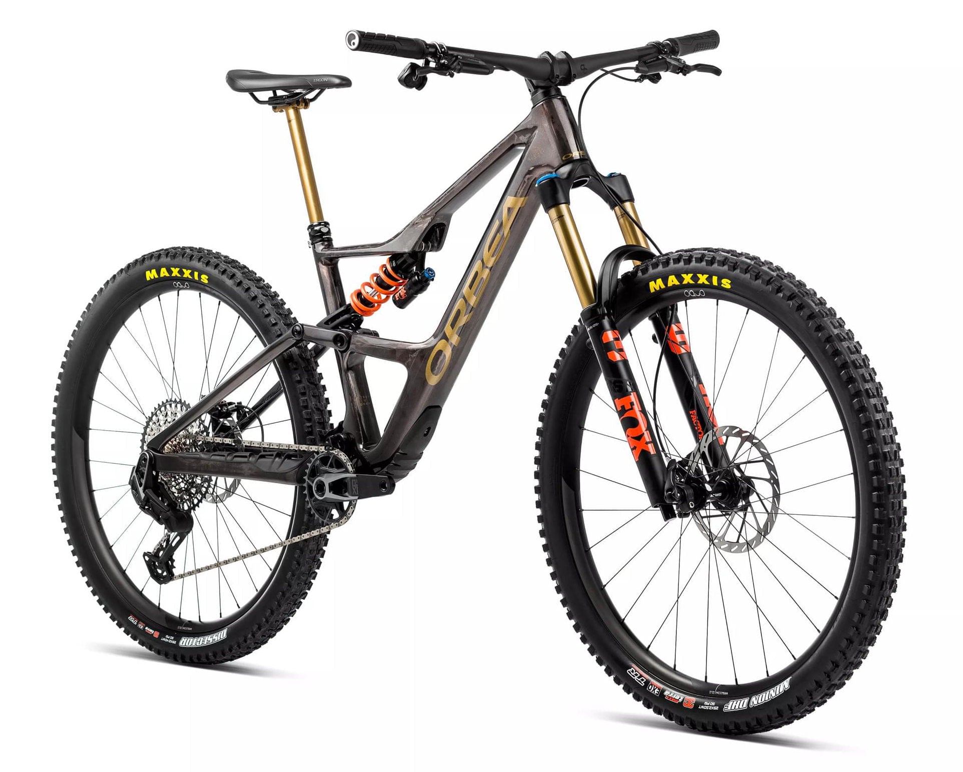 Orbea Occam Lt M-Team 2024 Cosmic Carbon View/Metallic Olive Green Gloss