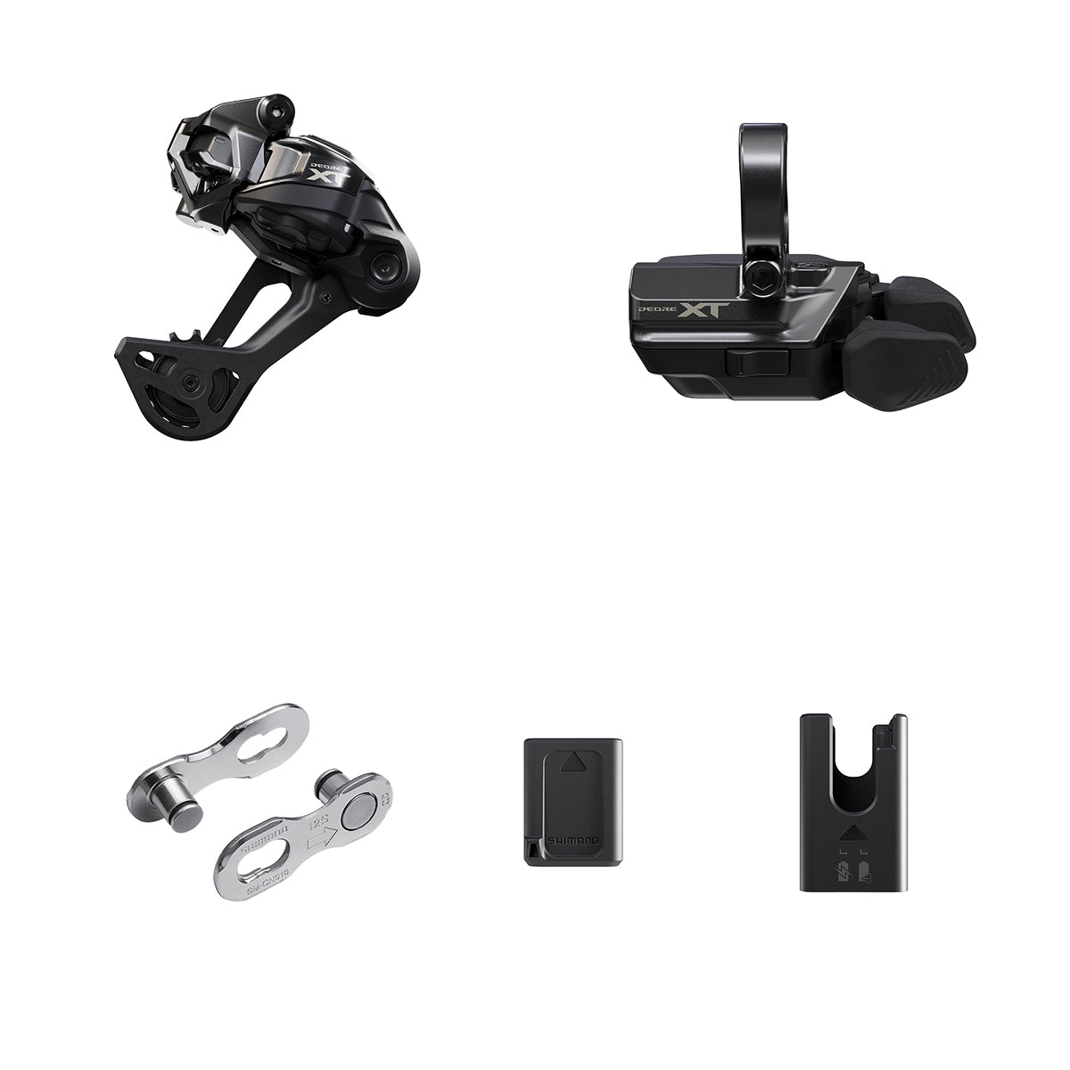 Kit Actualización Cambio Trasero Shimano XT Di2 RD-M8250-UPG-KIT SGS Abrazadera Negro
