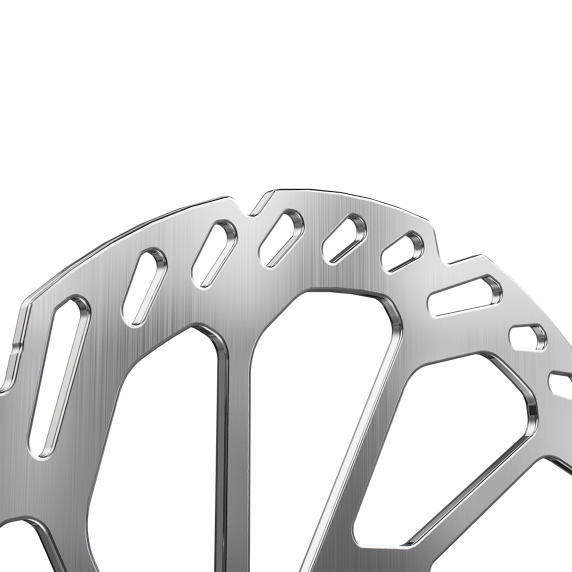 Disco Freno Shimano RT-CL750 Center Lock Anillo Bloqueo Externo Plata #3