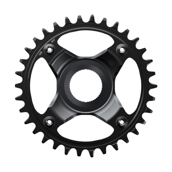 Plato Shimano Steps SM-CRE80-12-SB 56.5mm Sin Guia Cadena Negro