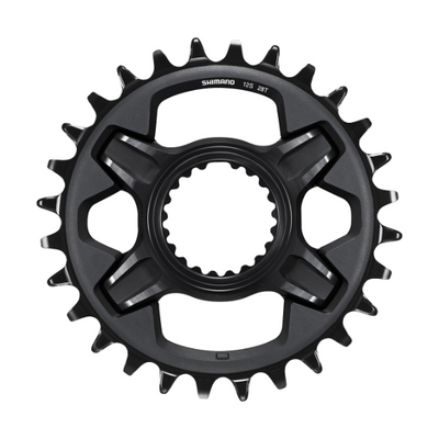 Plato Shimano Deore XT SM-CRM85 12 Velocidades 28d Negro