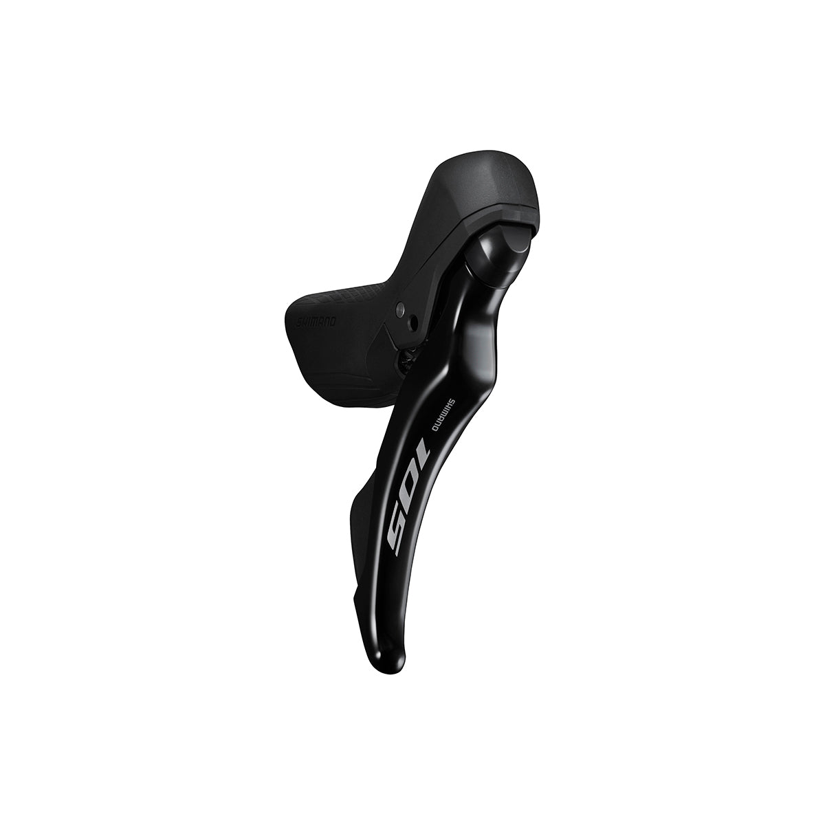 Kit Freno Disco Hidráulico Shimano 105 BR-R7170/ST-R7120 Trasero/Derecho Resina Aletas Sin Adaptador Latiguillo 1700mm Negro
