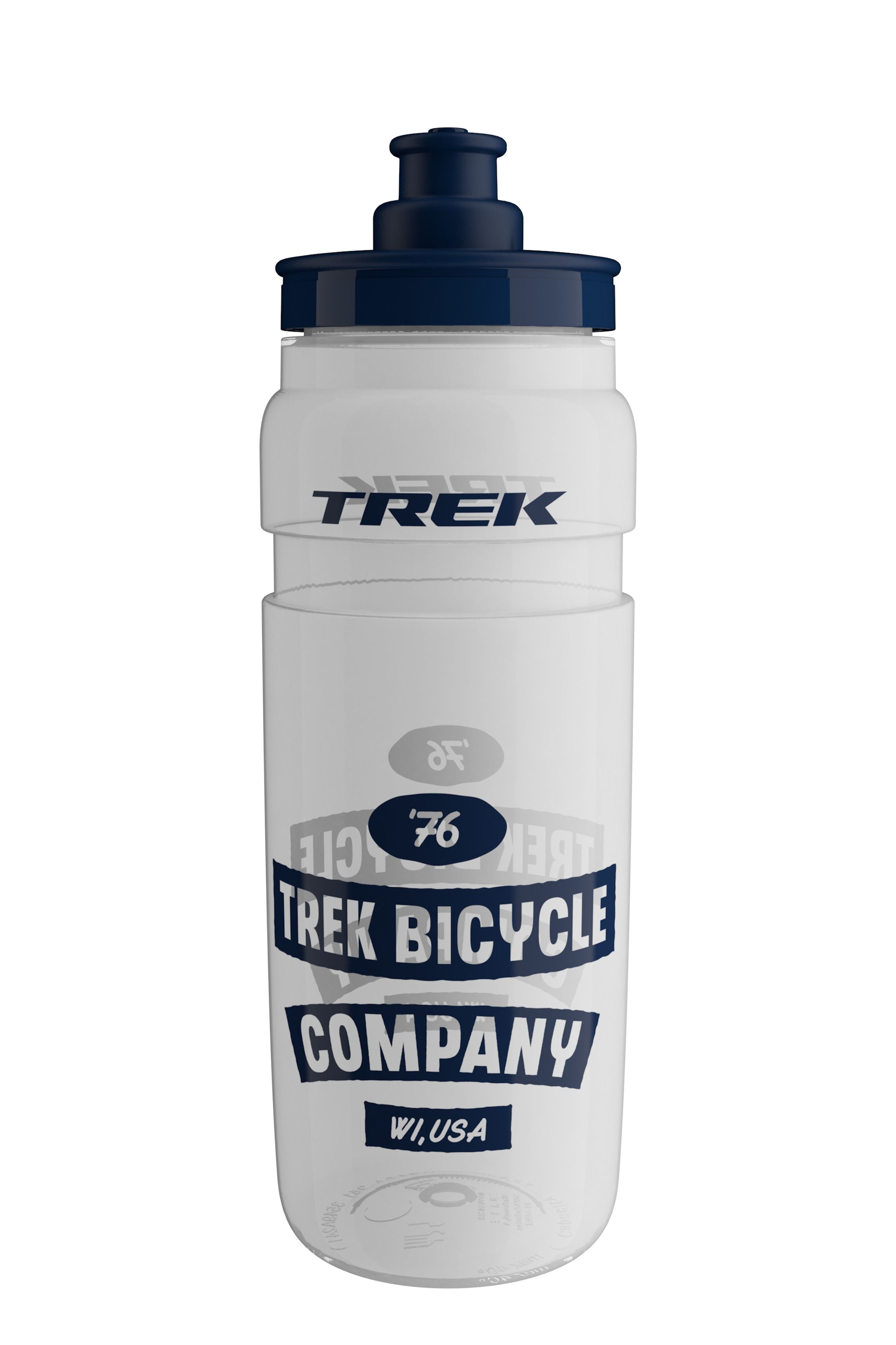 Bidón Trek Fly 750ml Dark Blue/Clear