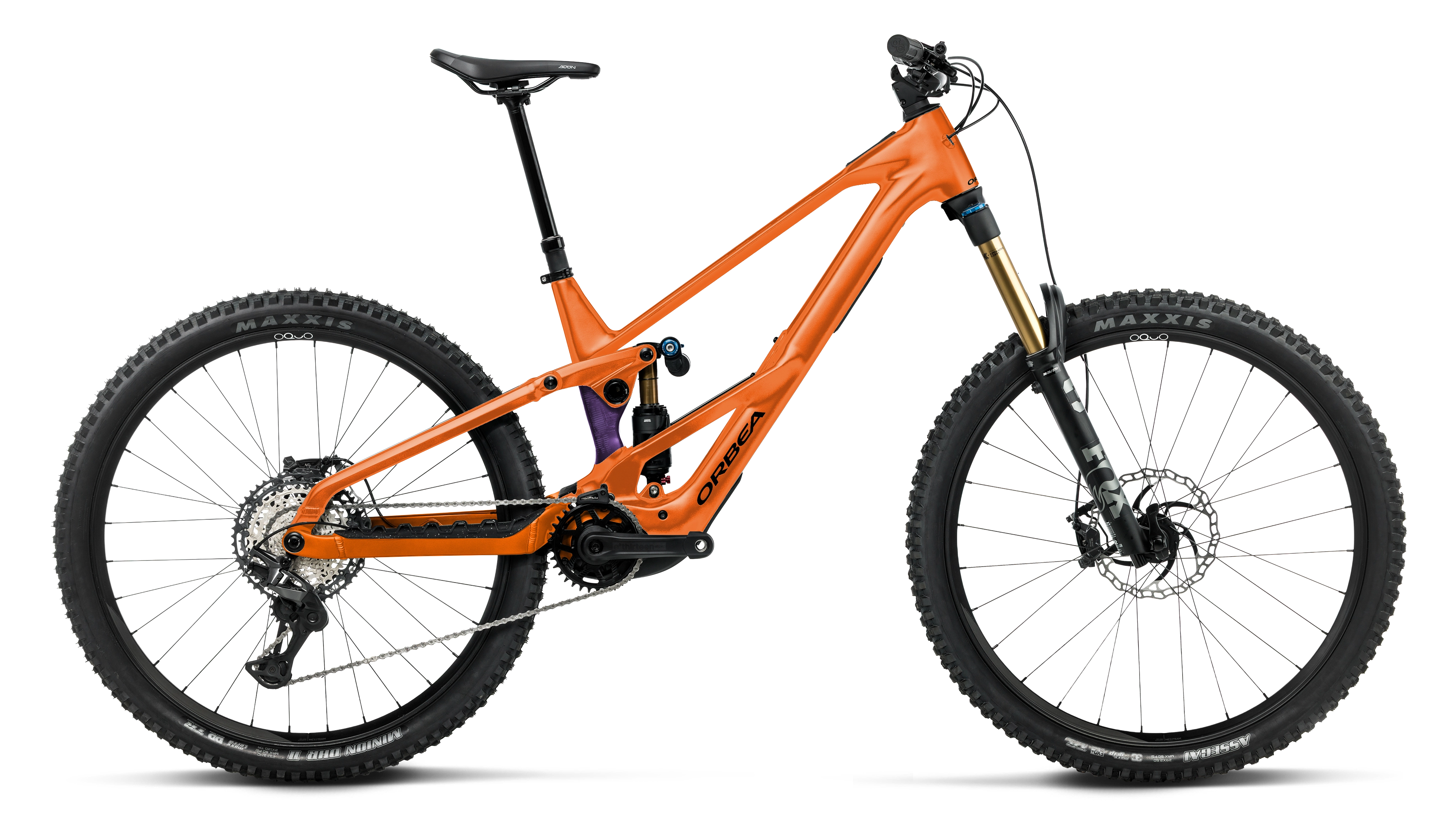 Orbea Wild LT H-TEAM 2027 Wild Orange -Royal Plum Gloss