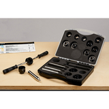 VAR Bottom Bracket Tool Kit 14 Sockets voor E-Bike Zwart