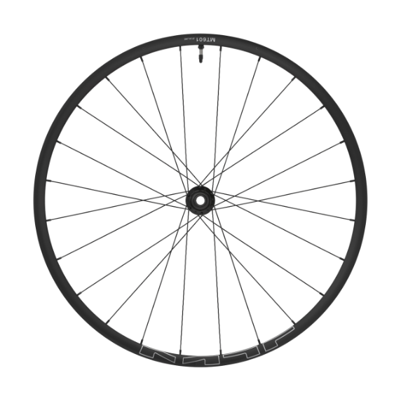 Rueda Delantera Shimano WH-MT601-TL-F15-B-275 Freno Disco Center Lock 15x110mm Negro #2