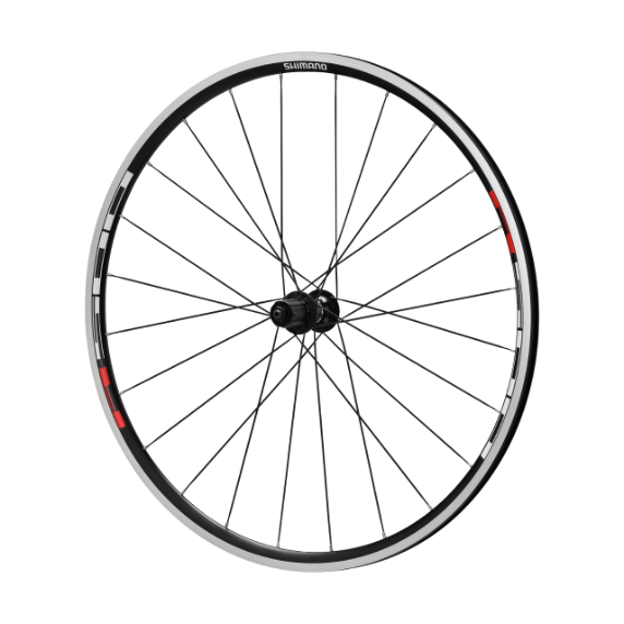 Rueda Delantera/Trasera Shimano WHR501FR A 8/9/10v Freno Llanta Negro #2