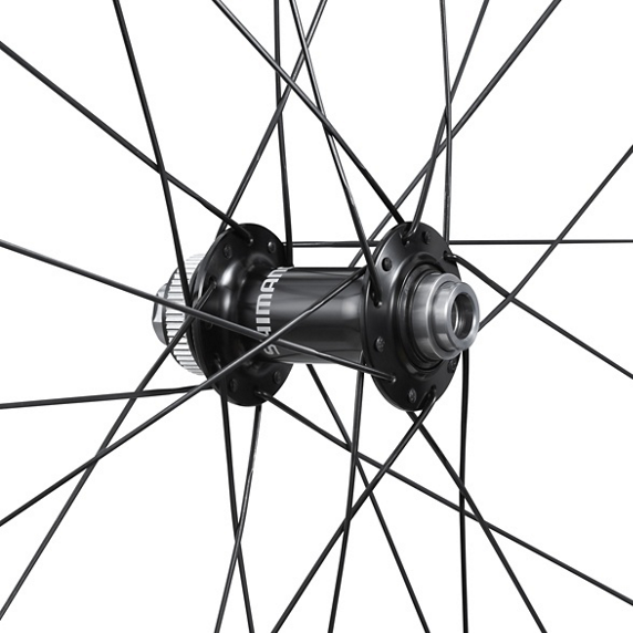 Rueda Delantera Shimano WH-RS710-TL-F12 46 Freno Disco Center Lock Negro #2