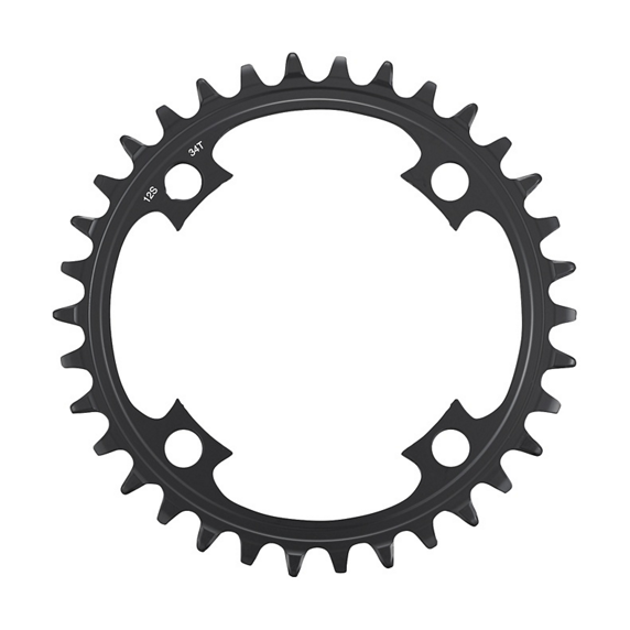 Plato Shimano SM-CRE80-12-B FC-E8000/FC-E8050/FC-M8050 Sin Guia Cadena Negro