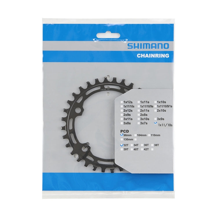 Plato Shimano Deore FC-M5100-1 Negro #2