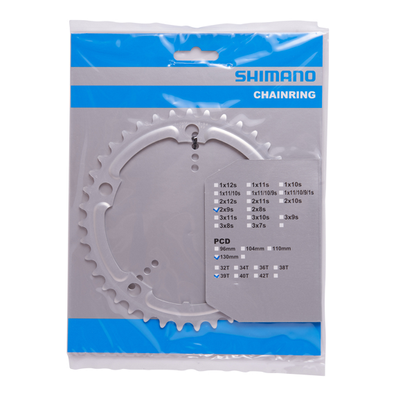 Plato Shimano Alfine FC-S501/FC-S500 Salvacadenas Simple Plateado #2