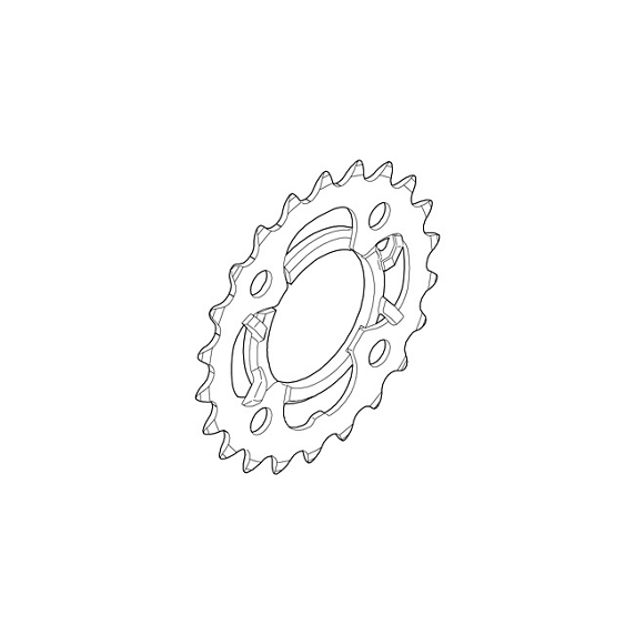 Plato Shimano Acera FC-M361 Negro