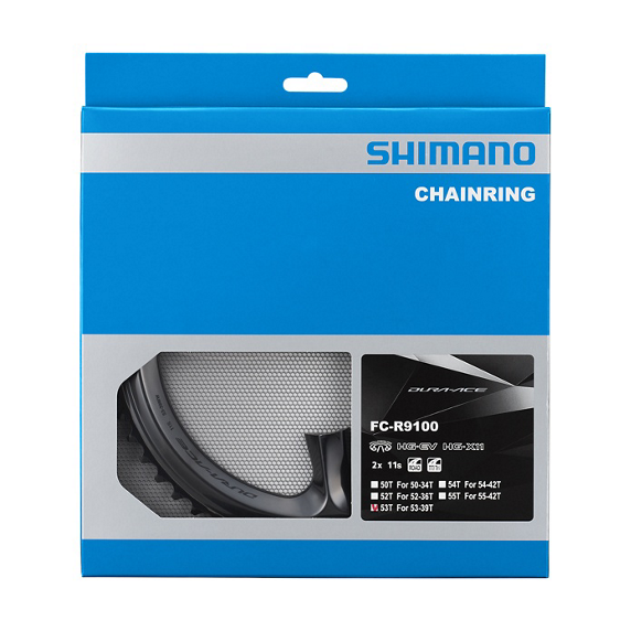 Plato Shimano Dura-Ace FC-R9100/FC-R9100-P Negro #2
