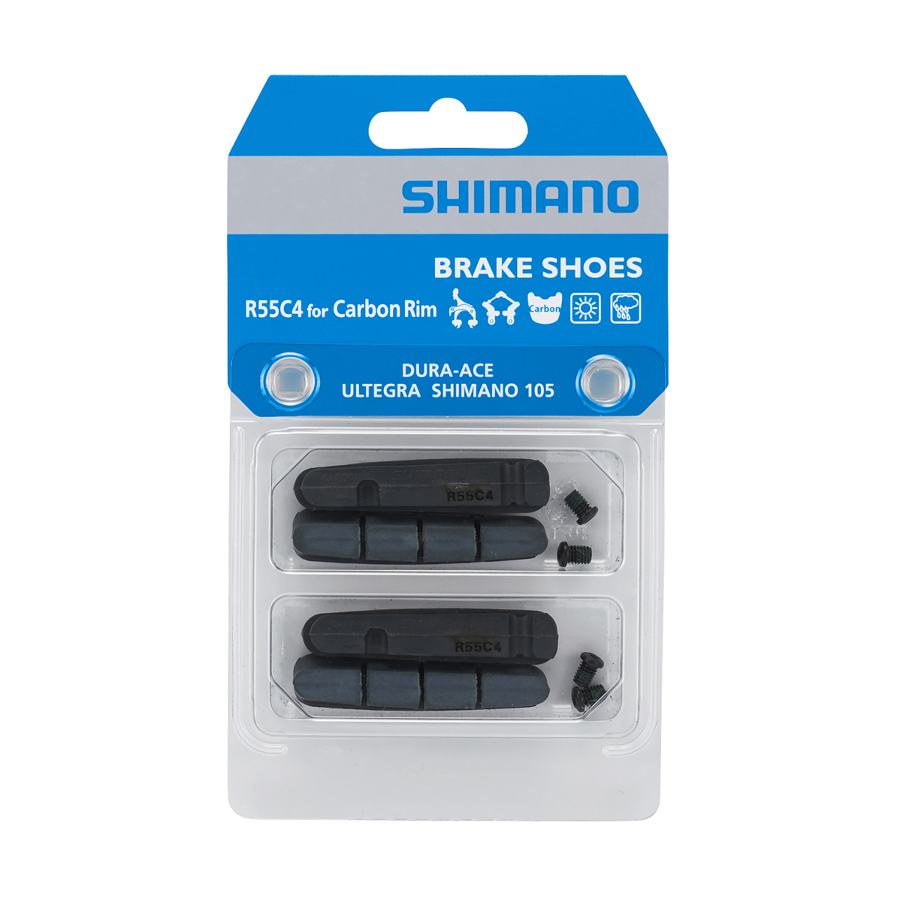 Zapatas Freno Shimano R55C4 Llanta Cerámica 2 Pares #2