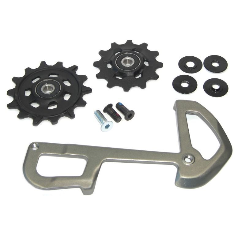 Roldanas X-Sync+Jaula Sram Cambio X01 12v Gris