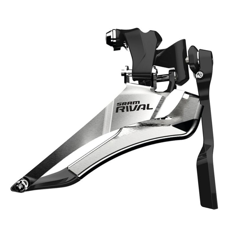 Desviador Delantero Sram Rival22 Yaw Braze-On Con Protector Antisalida Negro