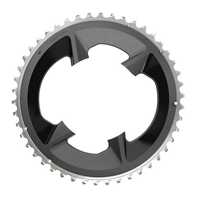 Plato Sram Rival 107 BCD 2v12v Cubreplato Aluminio Negro