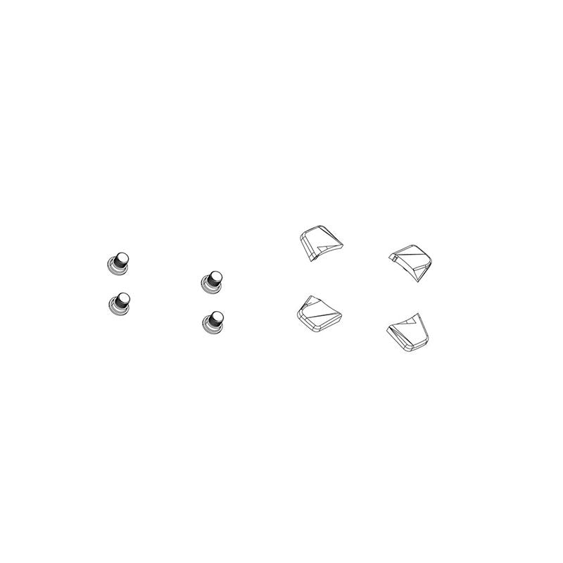 Tornillos Plato Sram XX1 1v Gris